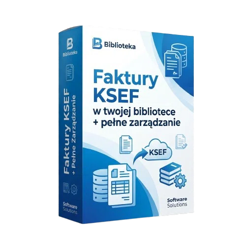 Faktury KSeF w Twojej bibliotece + pełne zarządzanie dokumentami - usługa KSeF Commerce